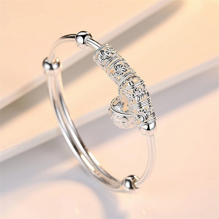 Wholesale 925 Silver Plated Palace Bell Bracelet
