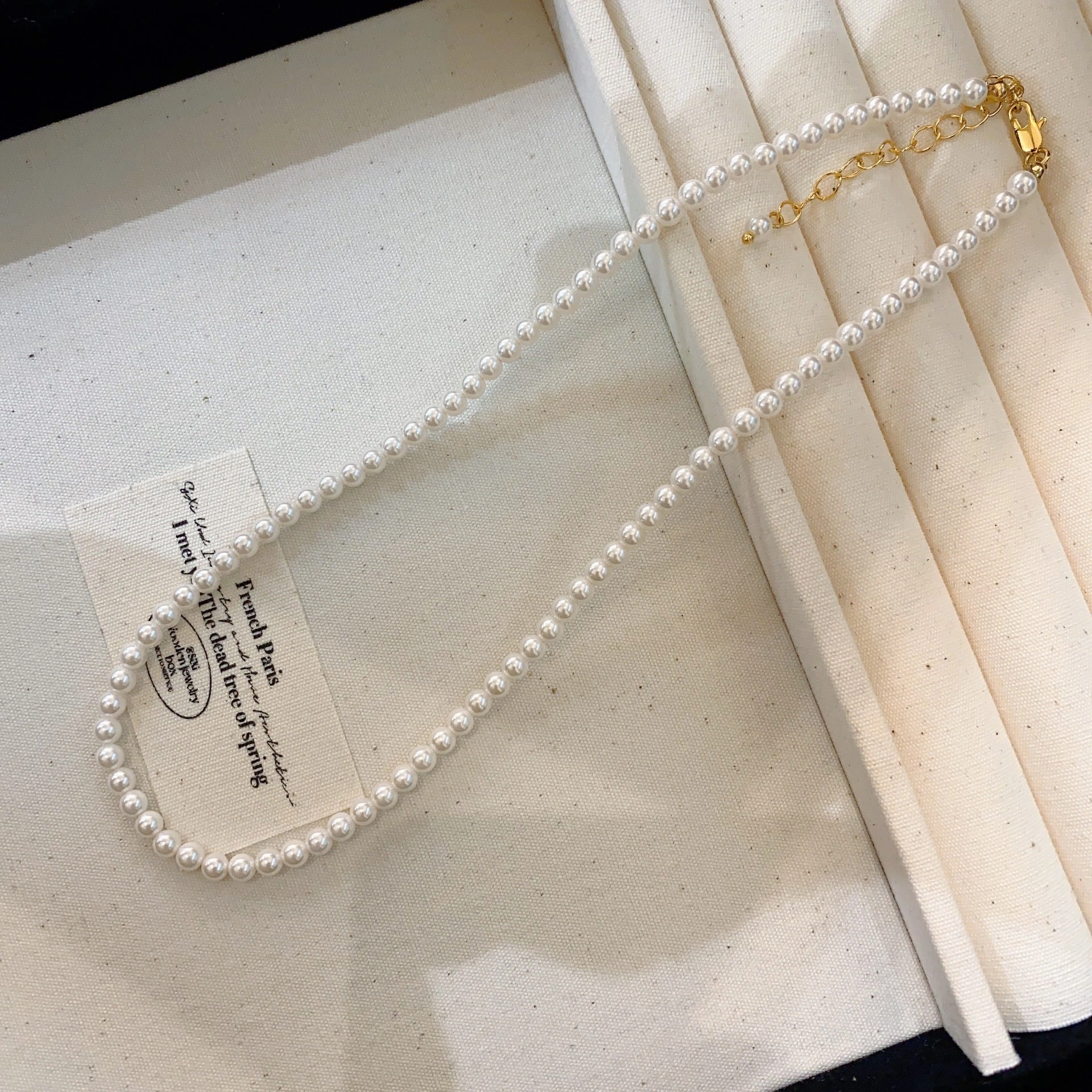 Wholesale A Multi-wear Sweater Pearl Necklace