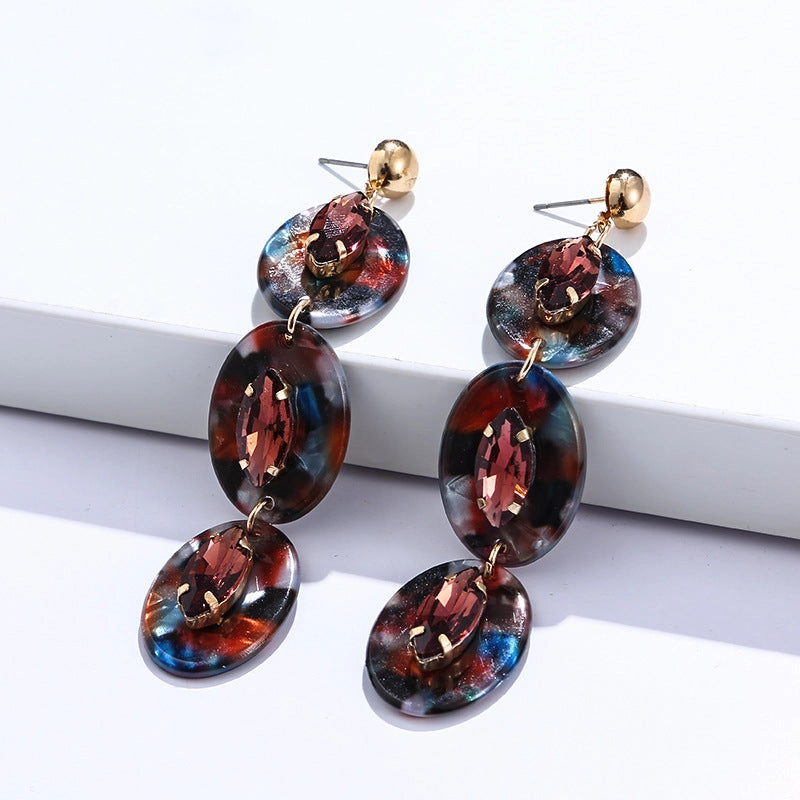 Wholesale Acrylic Diamond Earrings
