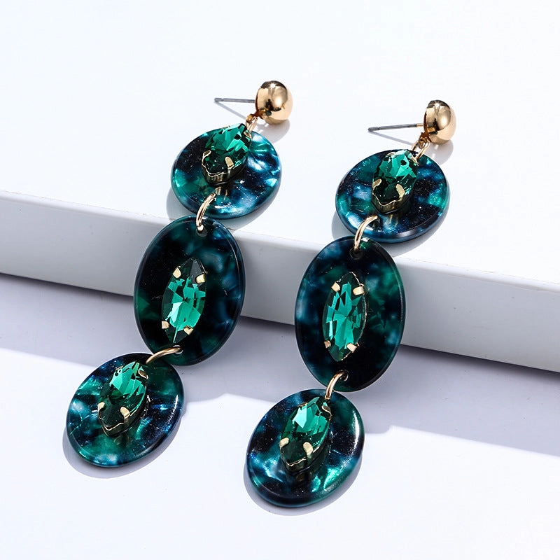Wholesale Acrylic Diamond Earrings