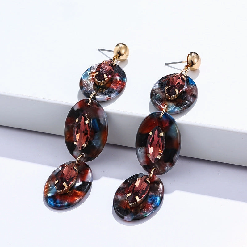 Wholesale Acrylic Diamond Earrings