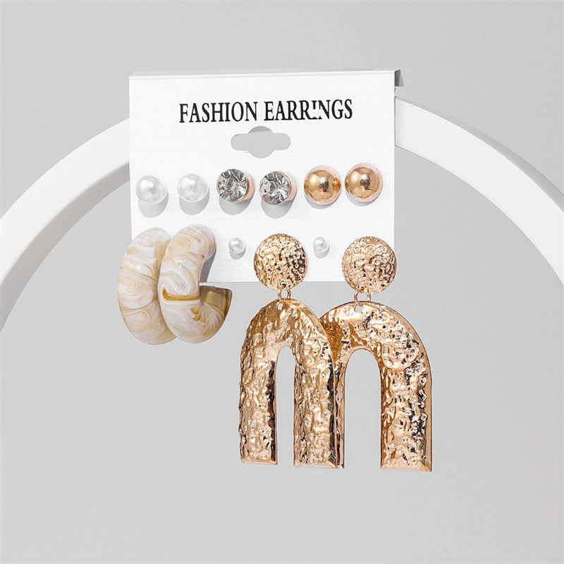 Wholesale Acrylic Earrings Stud Set