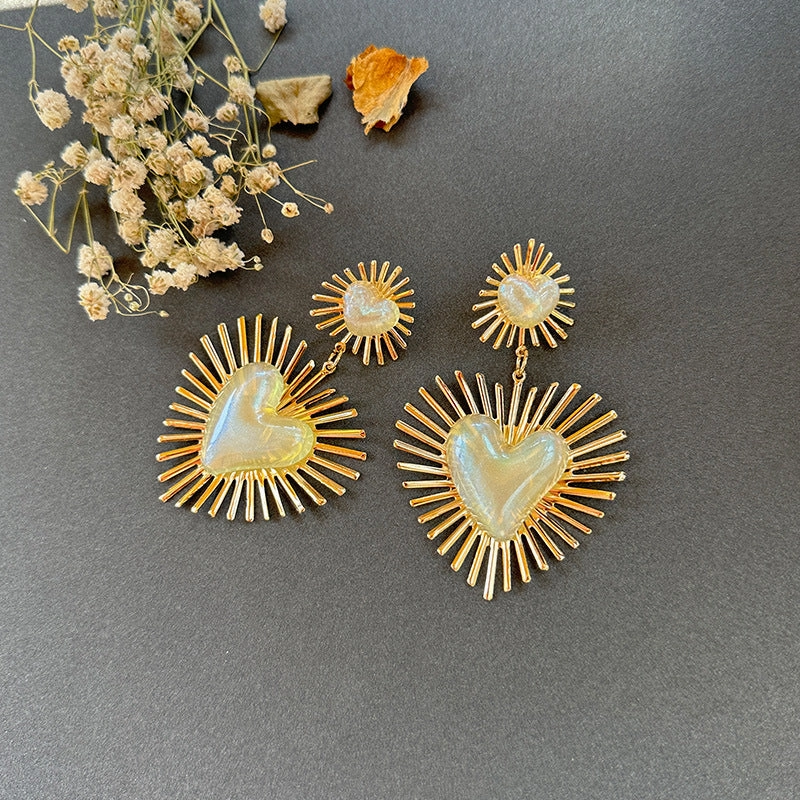 Wholesale Acrylic Love Earrings
