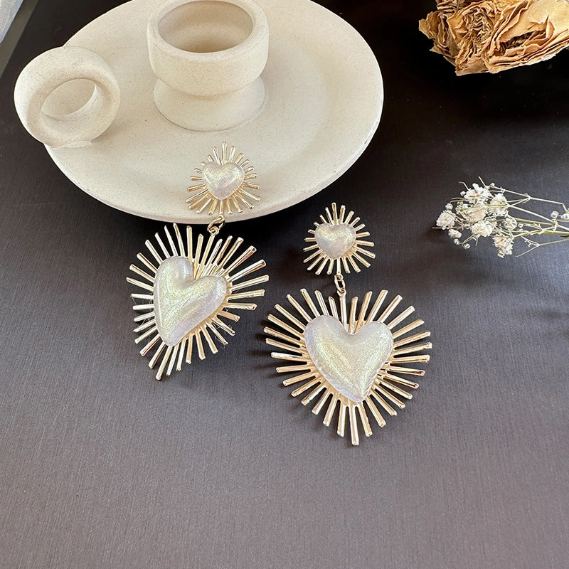 Wholesale Acrylic Love Earrings