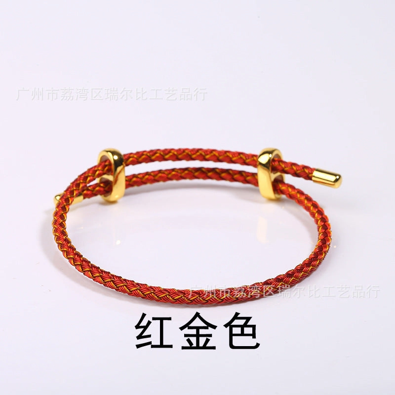 Wholesale Adjustable Steel Wire Bracelet with Figure Buckle