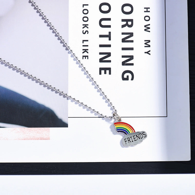 Wholesale All-match Simple and Cool Hip-hop Korean Necklaces