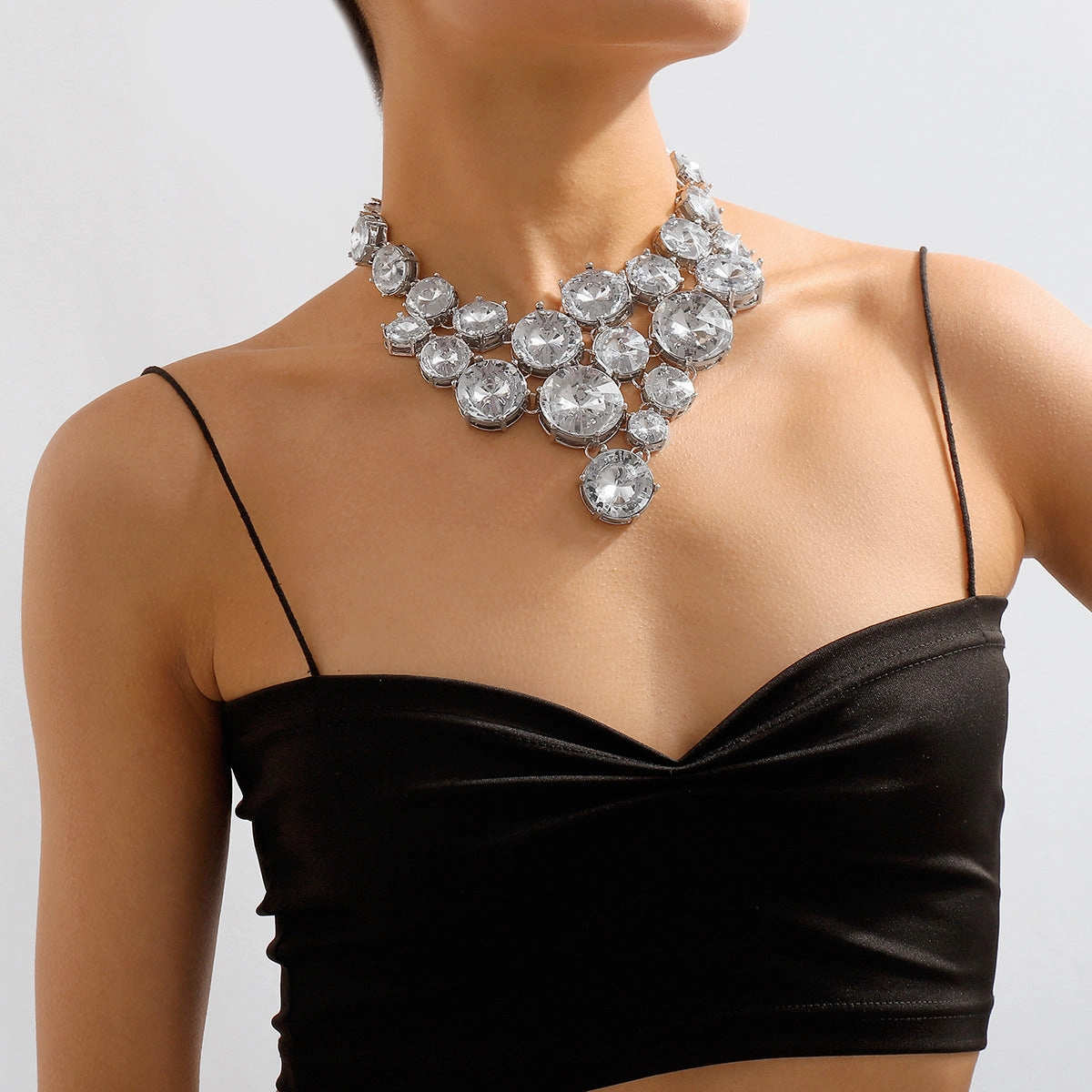 Wholesale Alloy Acrylic Diamond Bracelet Necklaces