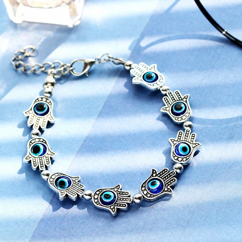 Wholesale Alloy Beaded Palm Bracelet