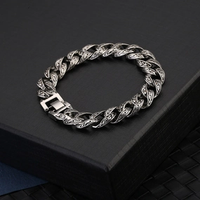 Wholesale Alloy Creative Stripe Men's Bracelet