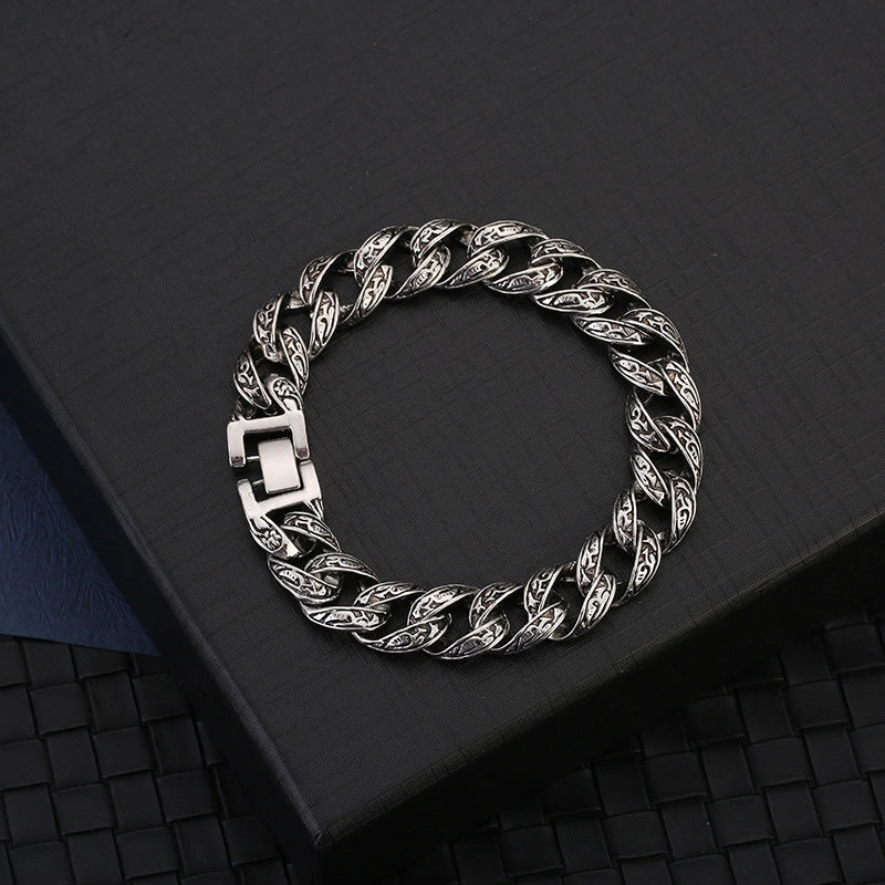 Wholesale Alloy Creative Stripe Men's Bracelet