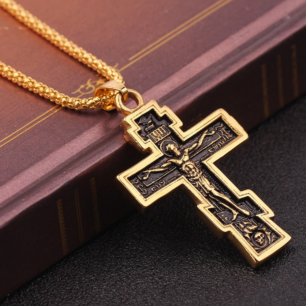 Wholesale Alloy Cross Necklace