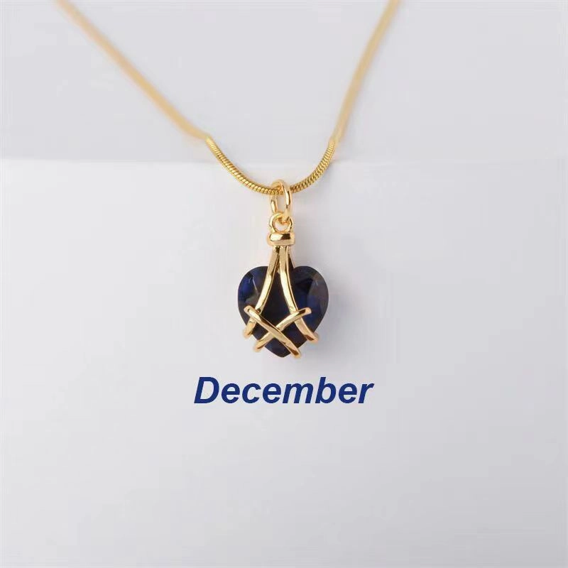 Wholesale Alloy Diamond Castle Love Necklace