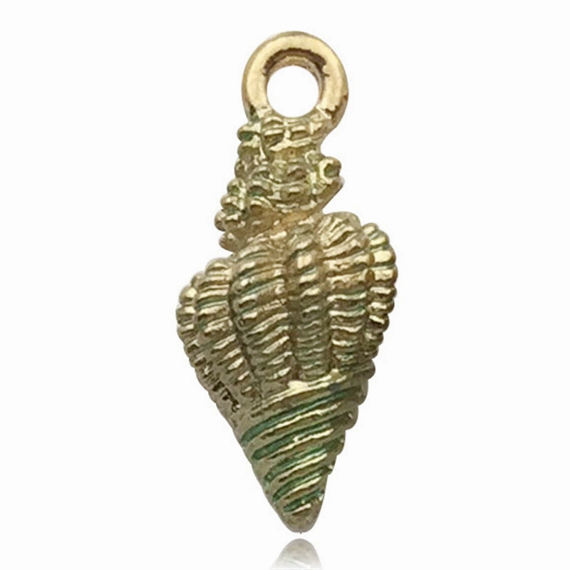 Wholesale Alloy Drip Oil Ocean Starfish Shell Pendant DIY Necklace Pendant Accessories