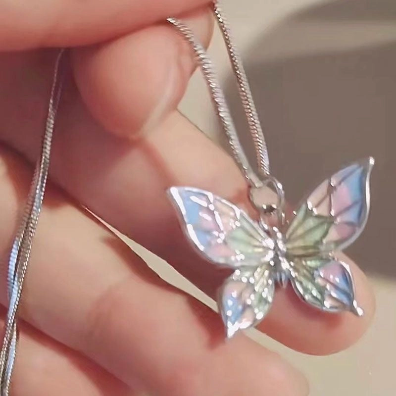 Wholesale Alloy Light Luxury Retro Forest Flower Clavicle Necklace