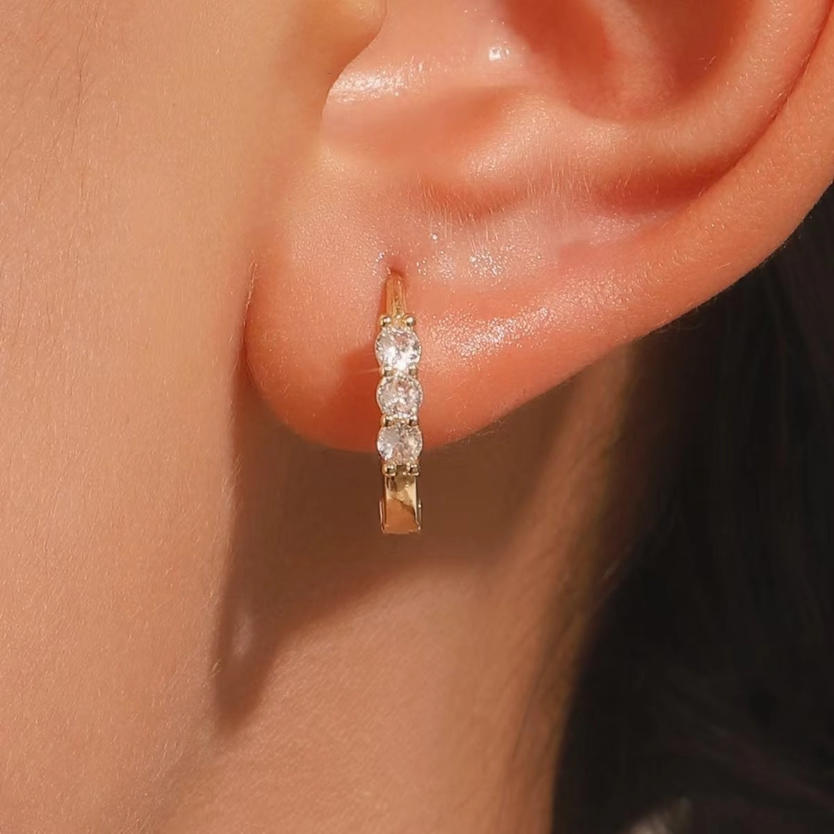 Wholesale Alphanumeric Earrings 8-shaped Earrings