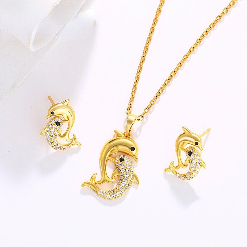 Wholesale Animal Whale Alloy Pendant