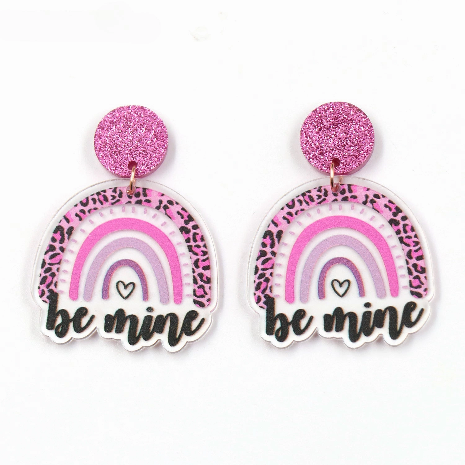 Wholesale Arched Acrylic Earrings