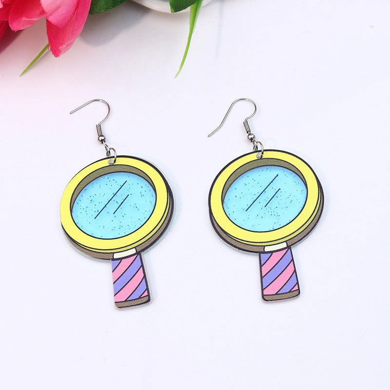Wholesale Backpacks, Paintbrush Boxes, Magnifying Glass Houses, Acrylic Earrings
