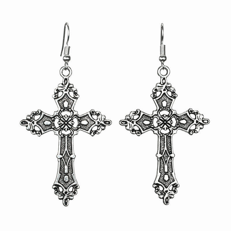 Wholesale Baroque Cross Vintage Bohemian Gothic Sweater Chain