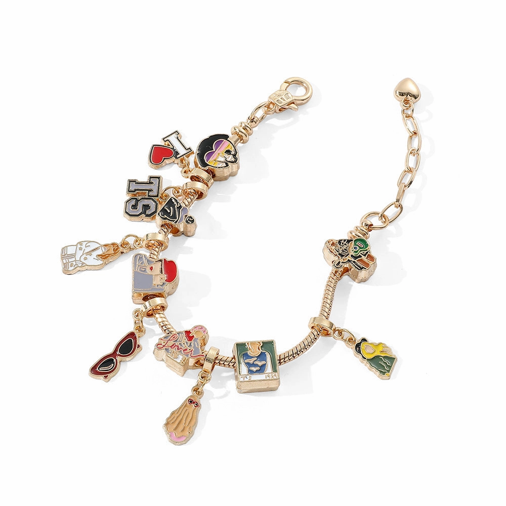 Wholesale Beaded Alloy Bracelets