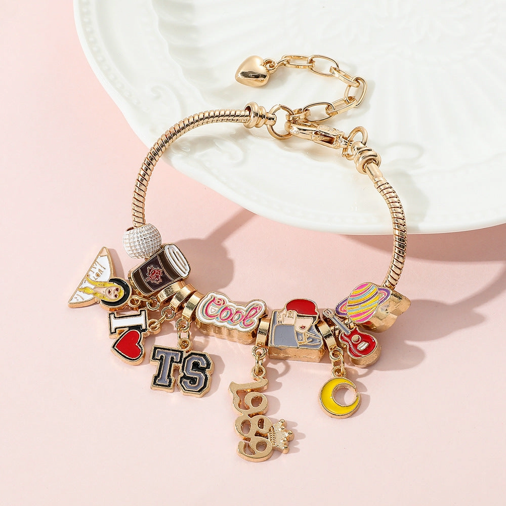 Wholesale Beaded Alloy Bracelets
