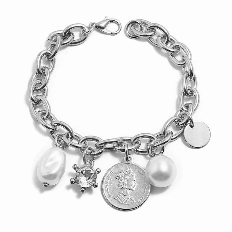 Wholesale Beauty Head Open Bracelet