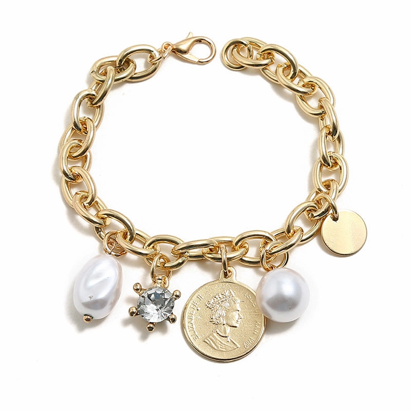 Wholesale Beauty Head Open Bracelet