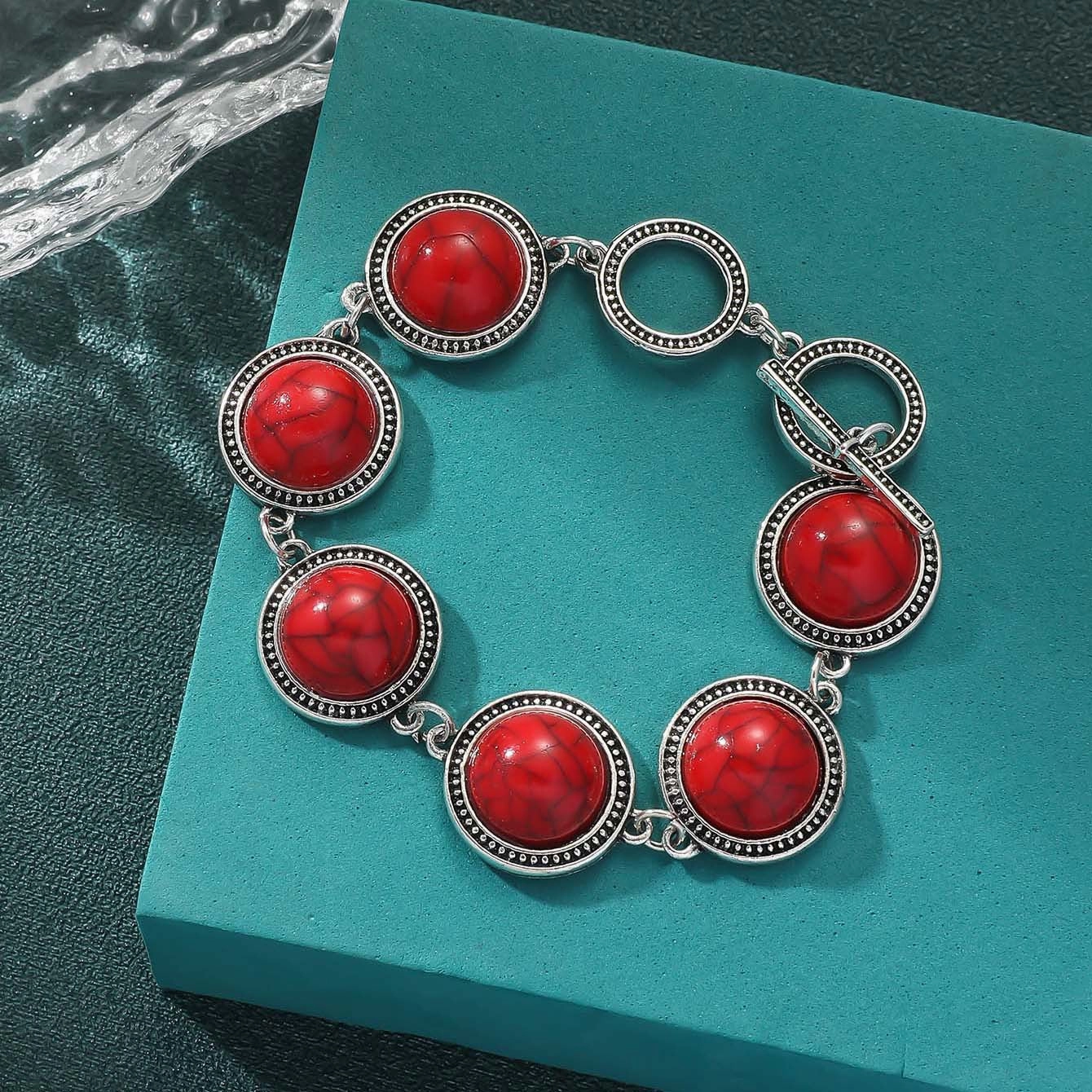 Wholesale Bohemian Ethnic Style Turquoise Bracelet