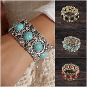 Wholesale Bohemian Ethnic Style Turquoise Bracelets