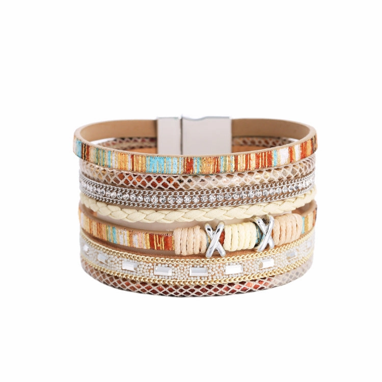Wholesale Bohemian Ethnic Style Wide Bracelet