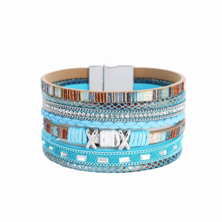 Wholesale Bohemian Ethnic Style Wide Bracelet
