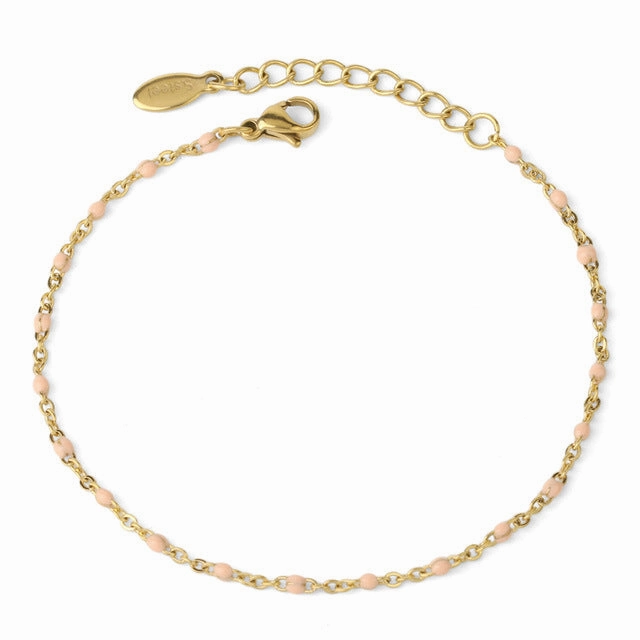 Wholesale Bohemian Simple Bracelet Titanium Steel