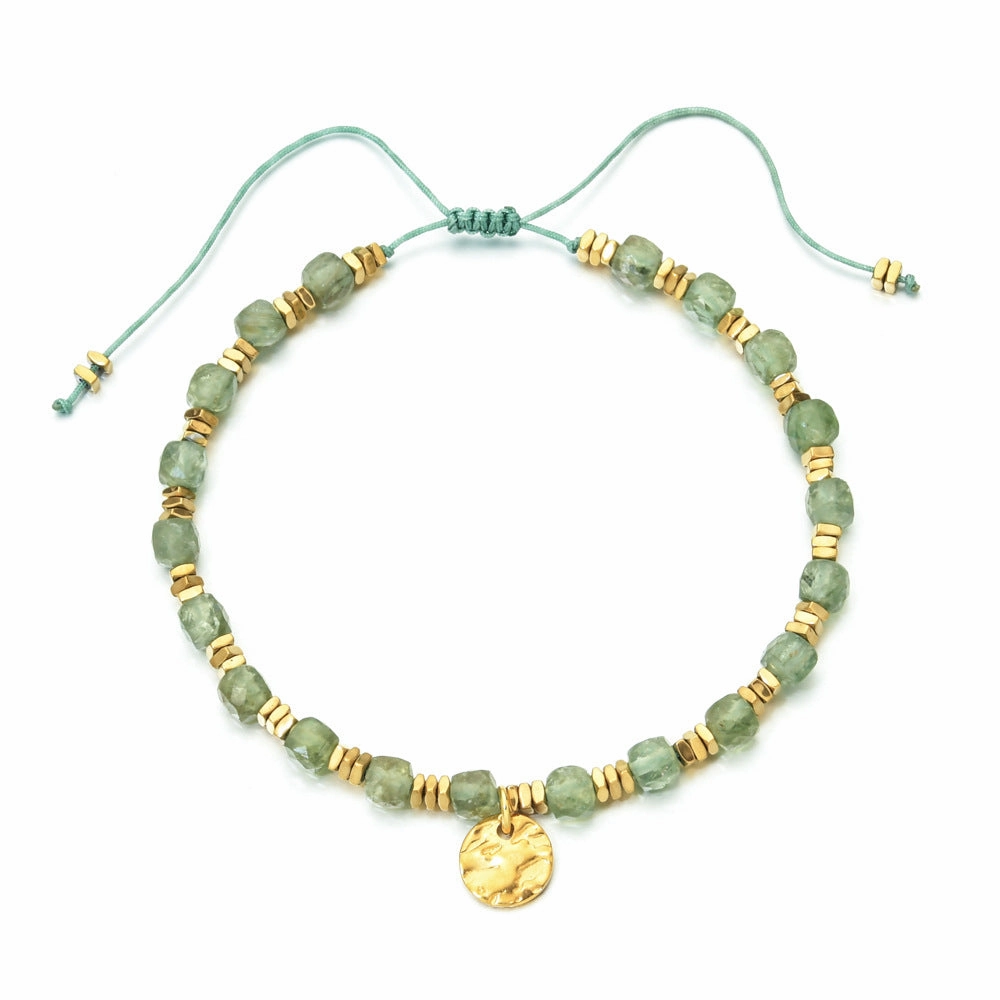 Wholesale Boho Style 4M Natural Stone Crystal Bracelet