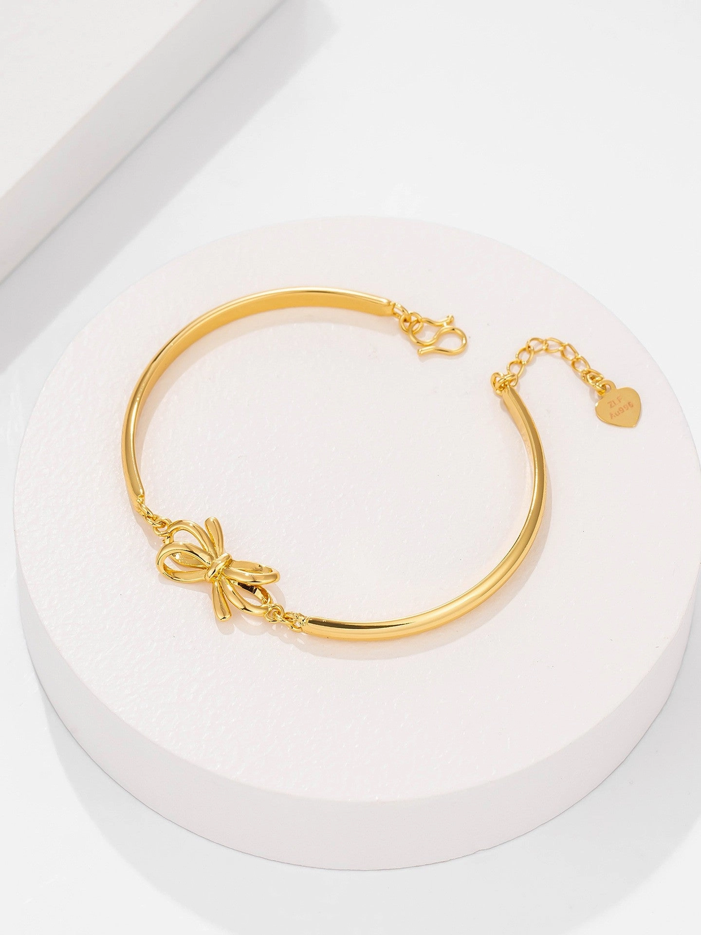 Wholesale Bow Plated 24K Gold Bracelet