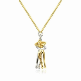 Wholesale Boy and girl hugging couple pendant