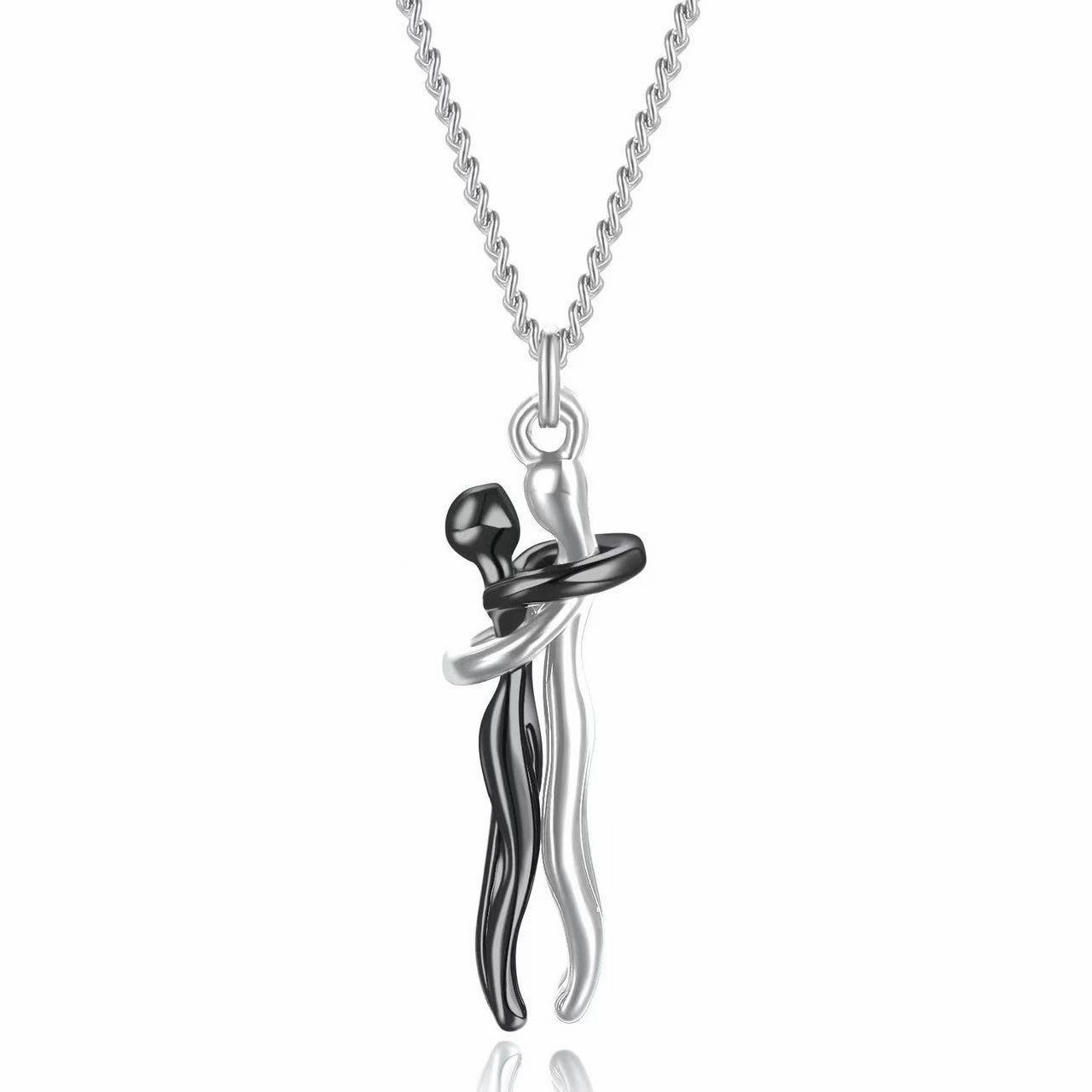 Wholesale Boy and girl hugging couple pendant