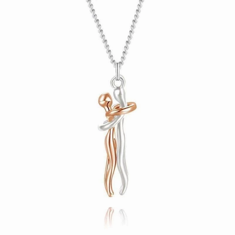 Wholesale Boy and girl hugging couple pendant