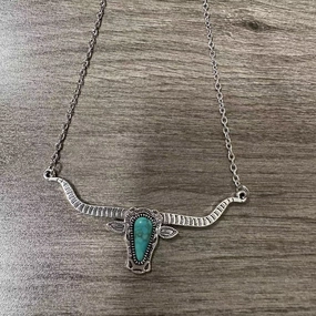 Wholesale Bull head necklace