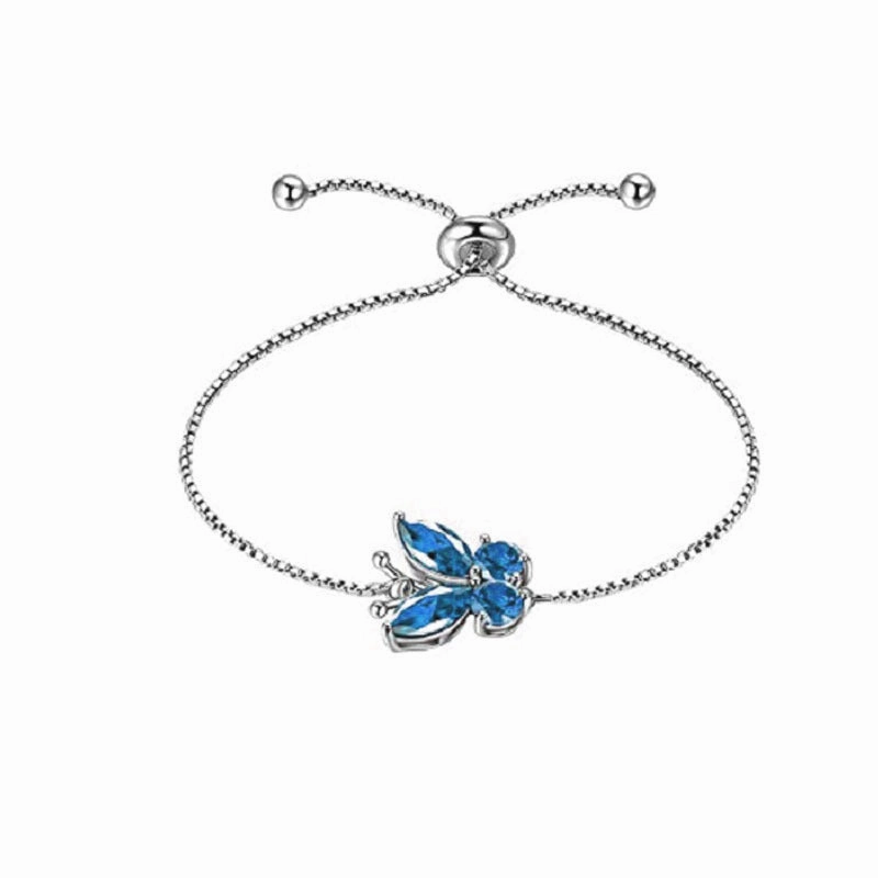 Wholesale Butterfly Rhinestone Crystal Alloy Ring Earrings Necklace