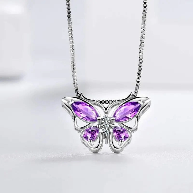 Wholesale Butterfly Rhinestone Crystal Alloy Ring Earrings Necklace