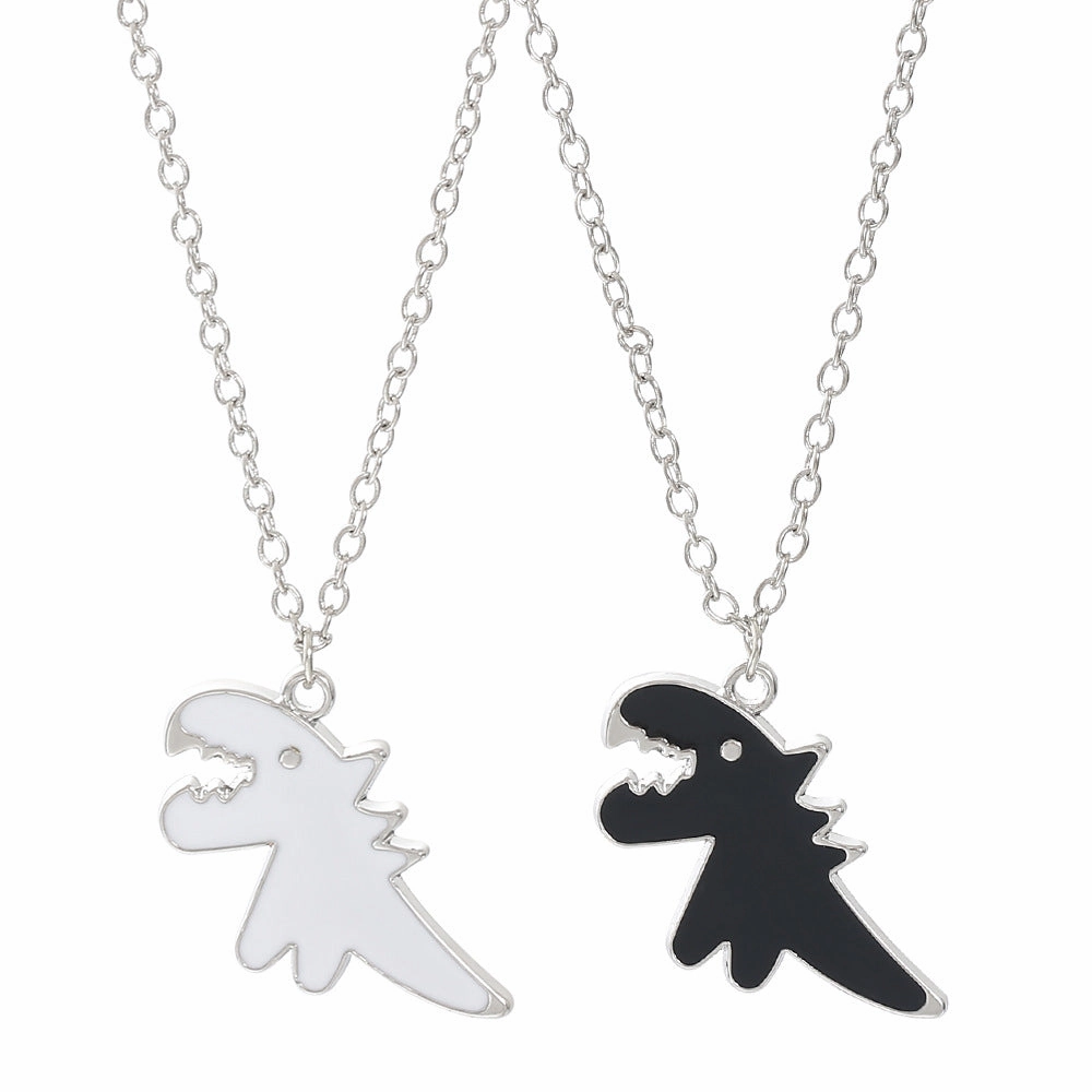 Wholesale Cartoon Animal Dinosaur Pendant Long Alloy Sweater Chain