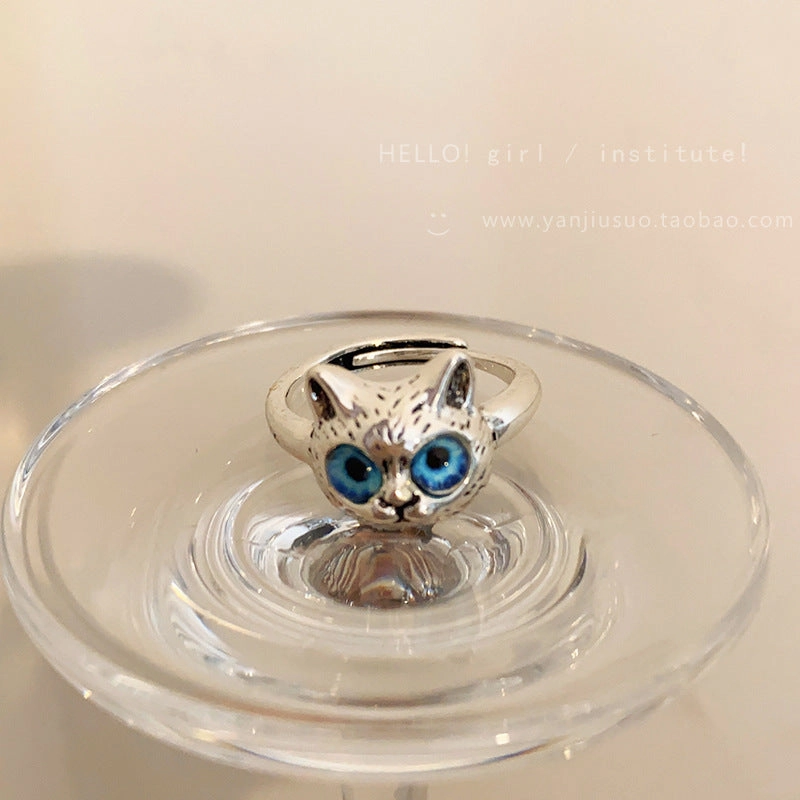 Wholesale Cat snake ring female new fashion personality cold wind index finger ring temperament Internet celebrity girlfriends ring