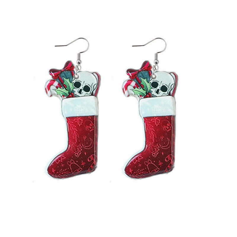 Wholesale Christmas Acrylic Earrings
