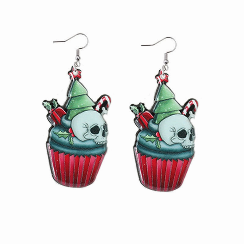 Wholesale Christmas Acrylic Earrings