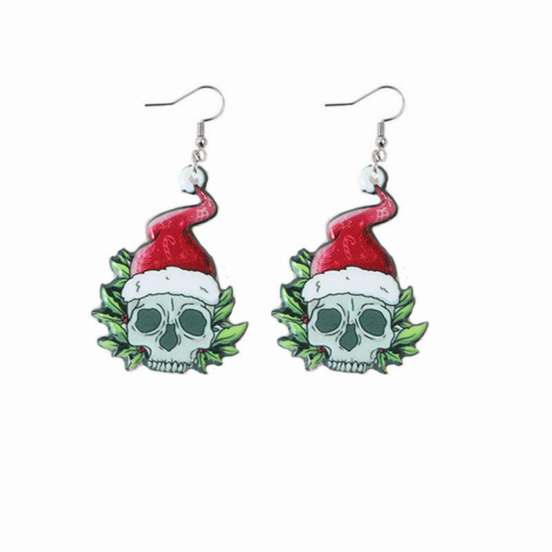 Wholesale Christmas Acrylic Earrings