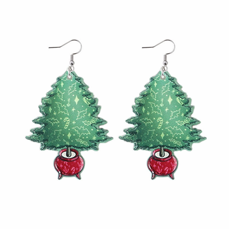 Wholesale Christmas Acrylic Earrings