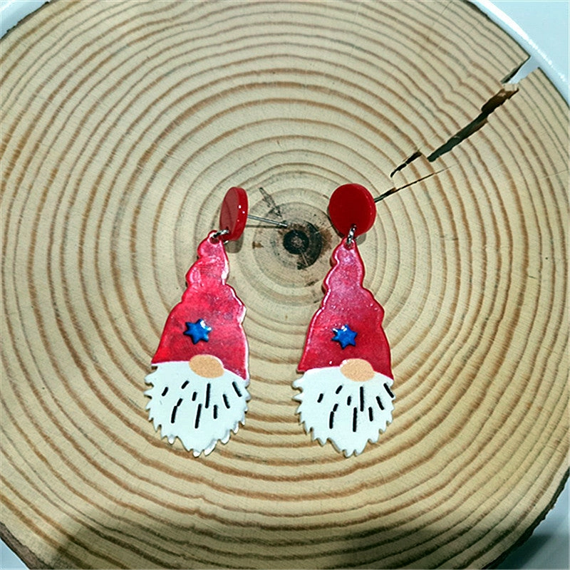 Wholesale Christmas Collection Hats Boots Acrylic Earrings