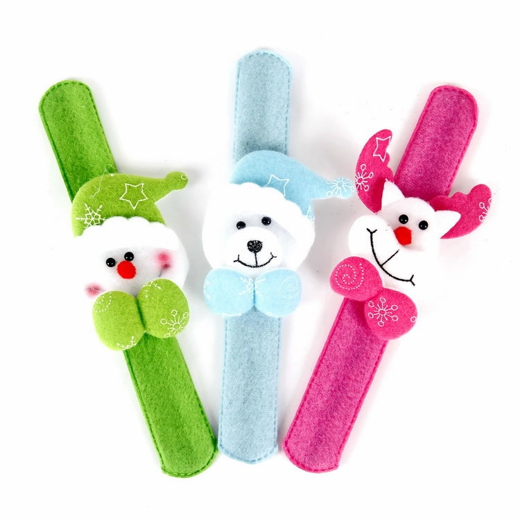 Wholesale Christmas Decorations Children's Toy Bracelets Clapping Rings