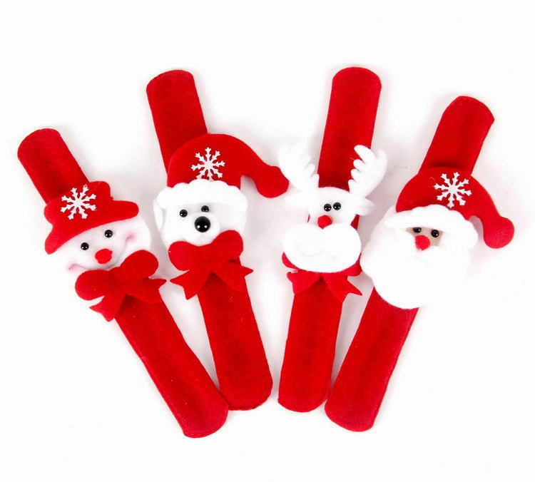 Wholesale Christmas Decorations Children's Toy Bracelets Clapping Rings