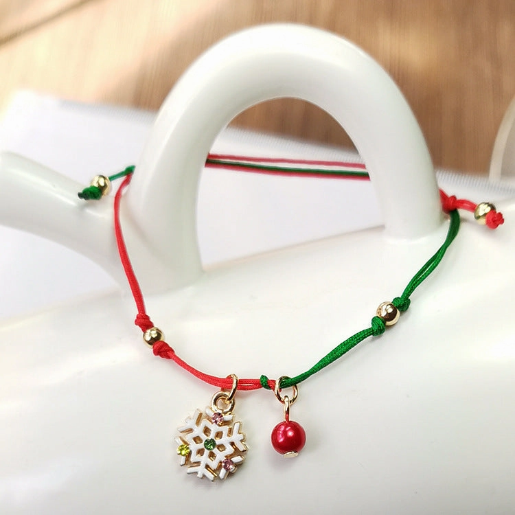 Wholesale Christmas Woven Bracelet